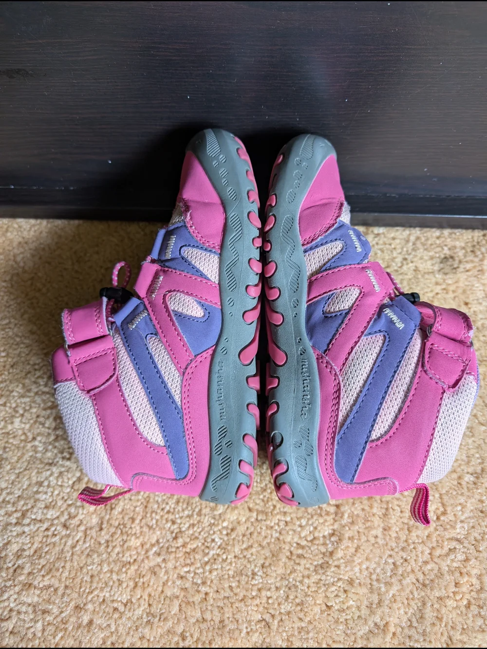 Mishansha Pink and Purple Hiking Shoes/Boots EU31 13Y